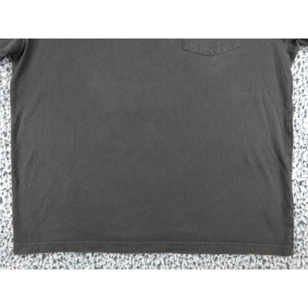 Carhartt Pocket T-Shirt Mens Large‎ Black Loose Fit K87 Workwear Cotton Tee - Picture 4 of 11